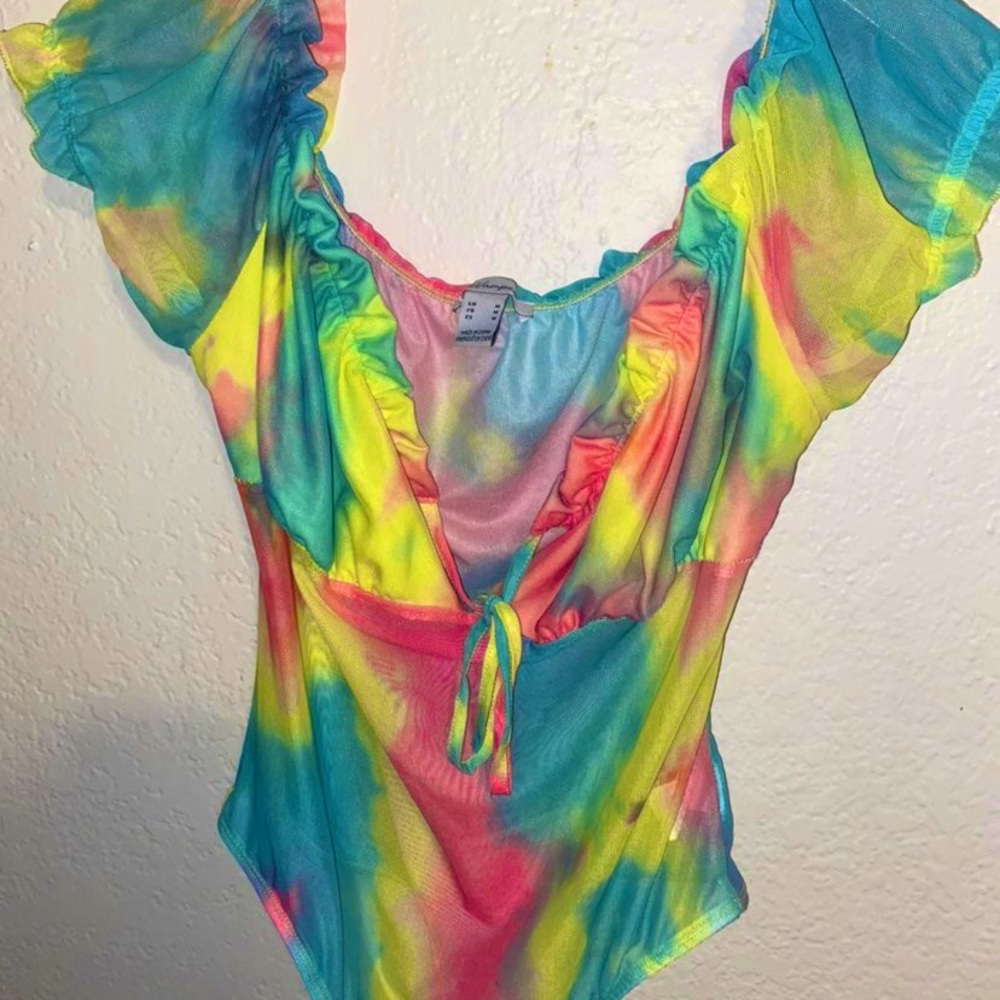 Charlotte Russe off the shoulder bodysuit